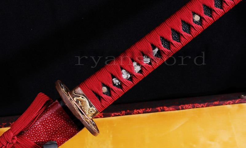 High Quality Shihozume Clay Tempered Abrasive Japanese Samurai Sword Katana