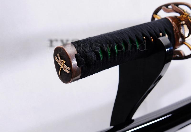 Handmade Maru Folded Steel Sharp Japanese Samurai Wakizashi Sword