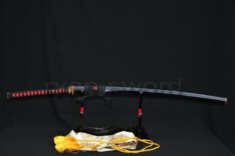 High Quality 1095 High Carbon Steel Clay Tempered Japanese Samurai Katana Sword