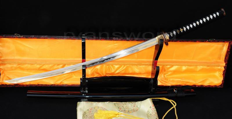 Hand Made Black 1095 Carbon Steel Japanese Samurai Katana Sword