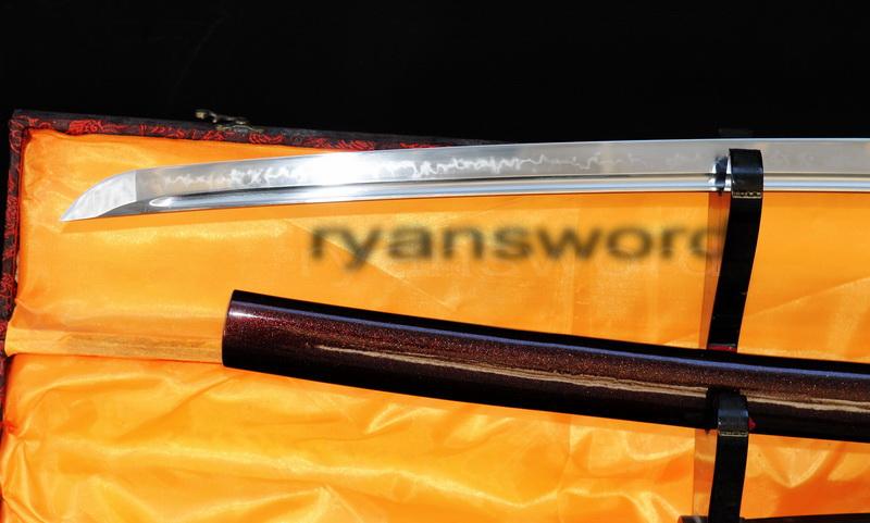 High Quality Clay Tempered 1095 High Carbon Steel Japanese Samurai Katana Sword