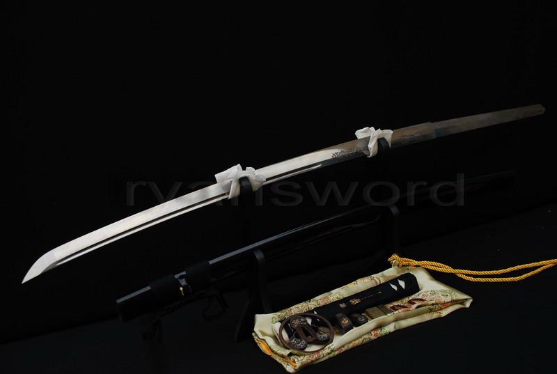High Quality 1095 Carbon Steel Folded Steel Sanmai Japanese Samurai Katana Sword