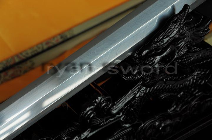 High Quality Folded Steel 1095 Carbon Steel Sanmai Chinese Han Sword
