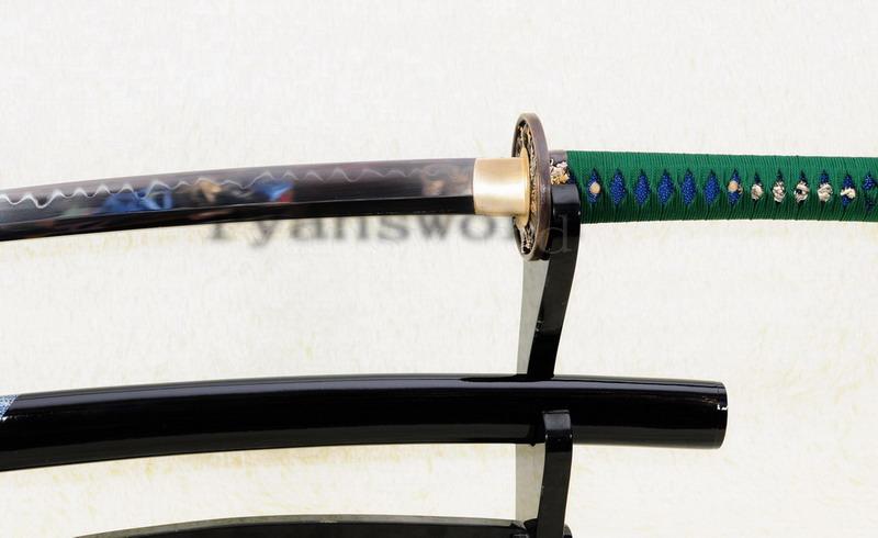 Hand Forged High Carbon Steel Clay Tempered Japanese Maru Samurai Wakizashi Sword