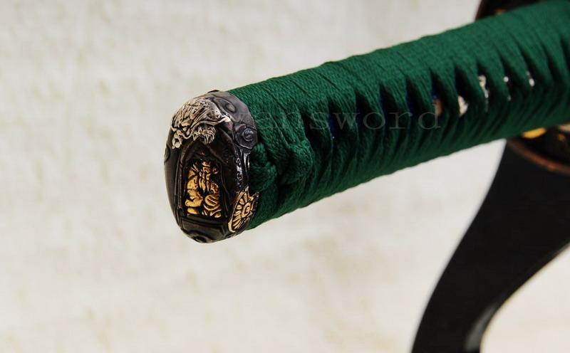 Hand Forged High Carbon Steel Clay Tempered Japanese Maru Samurai Wakizashi Sword