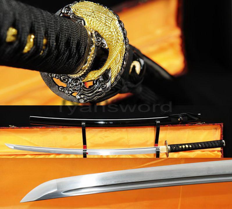 Damascus Folded Steel Hand Made Japanese Samurai Katana Sword