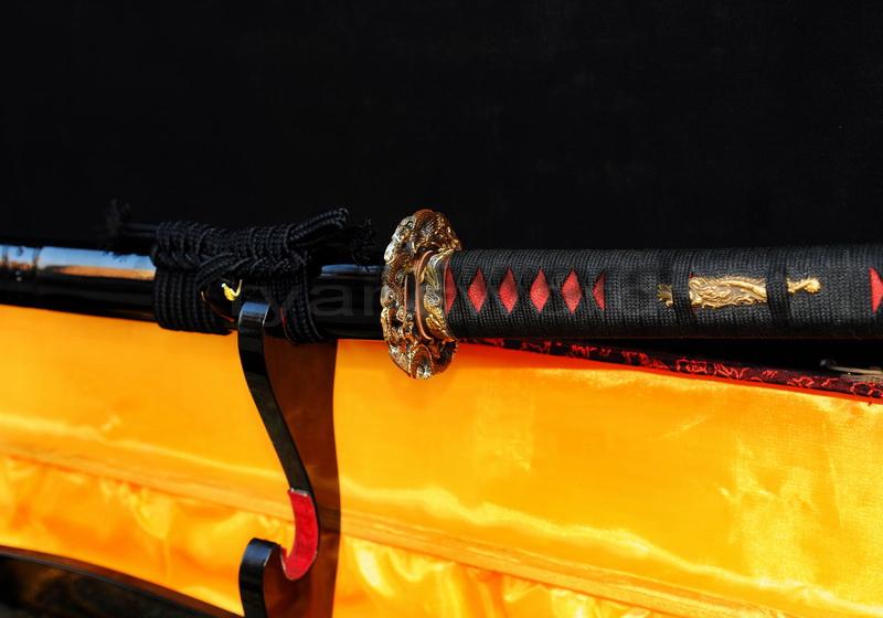 High Quality 1095carbon Steel Folded Steel Japanese Samurai Katana Sword