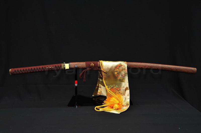 High Quality Sanmai 1095 Carbon Steel+Folded Steel+Clay Tempered Japanese Samurai Katana Sword