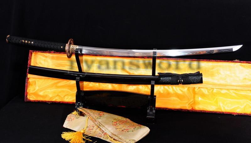 Handmade Honsanmai Clay Tempered Japanese Samurai Sword Katana