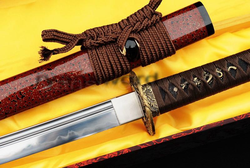 High Quality Clay Tempered 1095carbon Steel Japanese Katana Sword