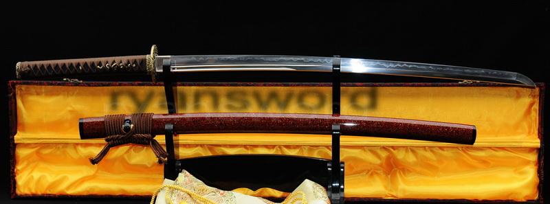 High Quality Clay Tempered 1095carbon Steel Japanese Katana Sword