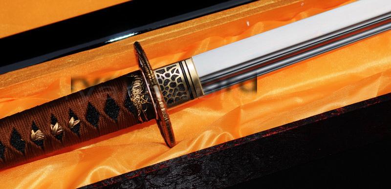 High Quality 1095 Carbon Steel Black Saya Japanese Samurai Ninja Sword