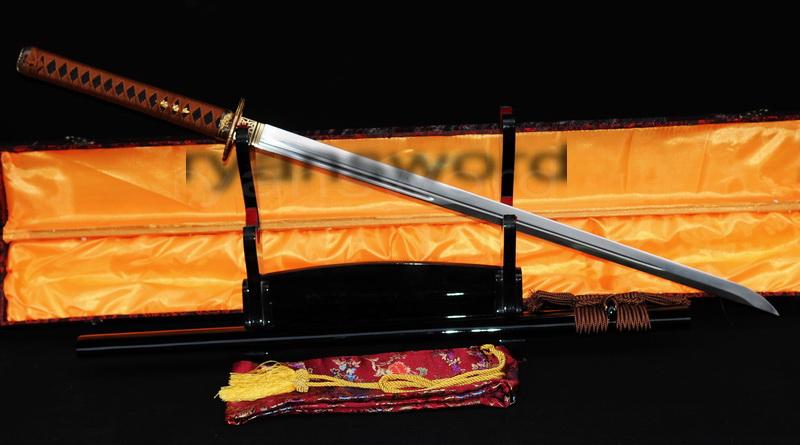 High Quality 1095 Carbon Steel Black Saya Japanese Samurai Ninja Sword